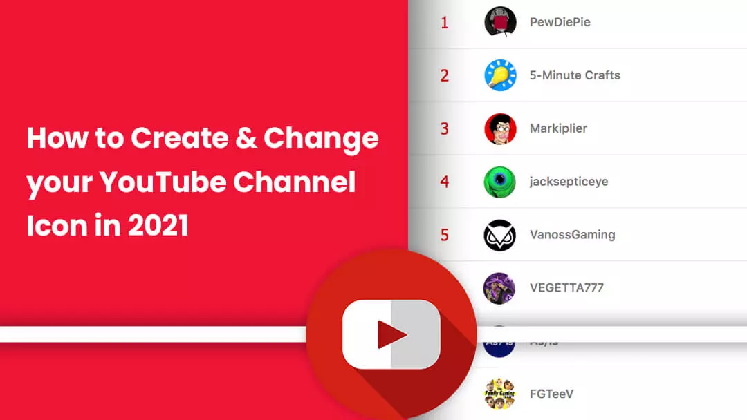 How to create YouTube channel icon